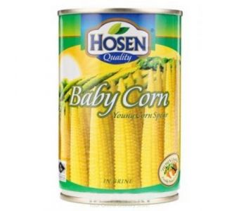 Hosen Baby Corn Young Corn Spear – 425 Grams