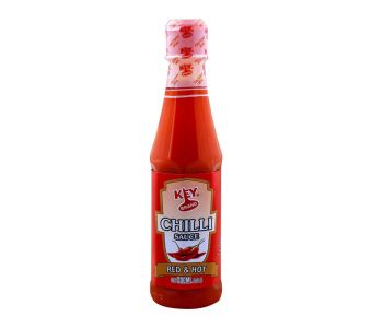 KEY CHILLI  RED&HOT SAUCE 300ML