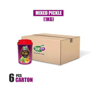 Q&N FLAVORS MIX PICKLE 1KG (6 Pcs Carton)