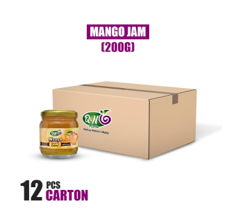 Q&N FLAVORS MANGO JAM 200GM (12Pcs Carton)