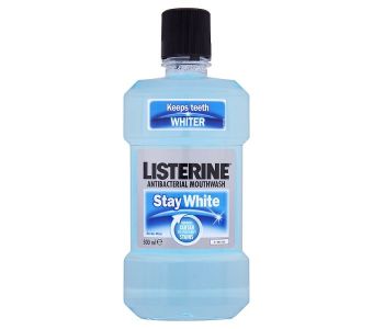 Listerine Stay White Mouthwash 500ML