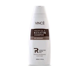 VINCE Argan Oil & Keratin Shampoo 230ml