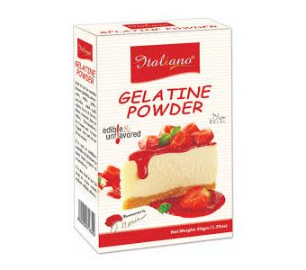 Italiano Gelatine Powder 50gm