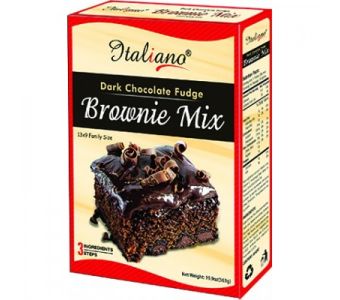 Italiano brownie mix dark chocolate fudge DM