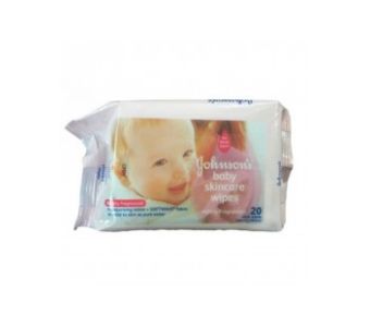 Jhonson Baby Wipes Skin Care ( 20 cloth wipes in one pack )