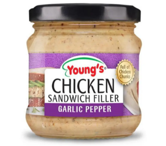 YOUNG`SChicken Sandwich Filler Garlic Pepper 140g