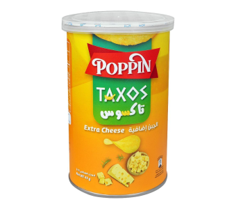 POPPIN Taxos Extra Cheese 45g