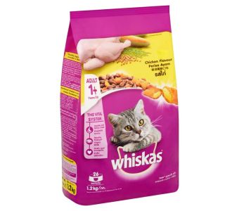 WHISKAS - cat food chicken 1.2kg