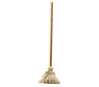 Stick Mop With Wood Rod