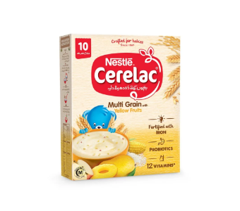 Nestle Cerelac Multi Grains with Yellow Fruits Powder 175 gm