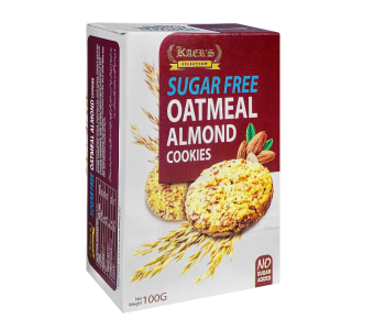 KAER'S Sugar Free Oatmeal Almond Cookies 100g