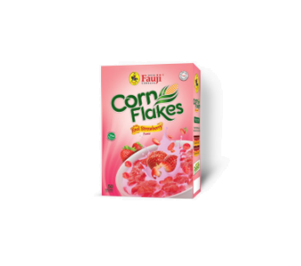 FAUJI Corn Flakes with Real Strawberry Puree 250G