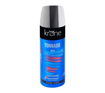 KRONE xtreme  tornado Men Deodorant Body Spray A  200ML