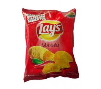 Lays Masala  Chips Poly Bag 78 Gram
