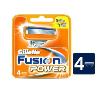 Gillette Mach3 Fusion Power Razor Blades – Pack of 4 – Gillette