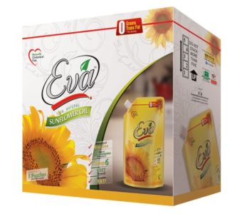 EVA - sunflower oil 1ltr *5 pouches