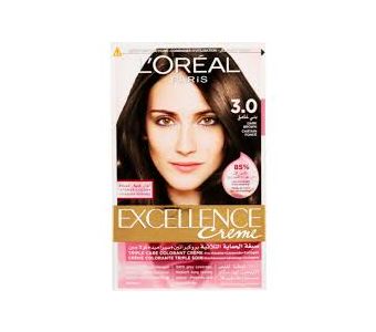loreal excellence hair color#3.0