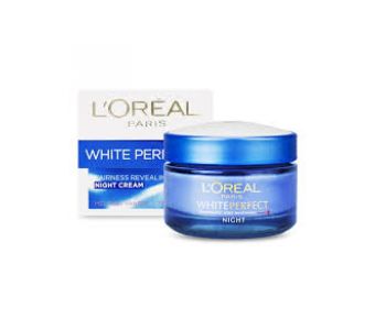 loreal white perfect night cream 50ml