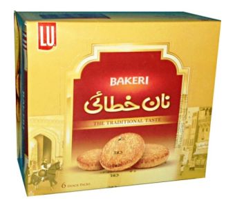 Lu Bakery Nankhatai Snack Pack 6 Pcs