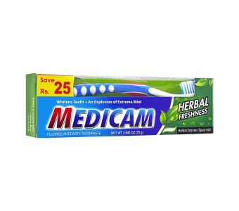 Medicam Herble 75Gm Brush Pack