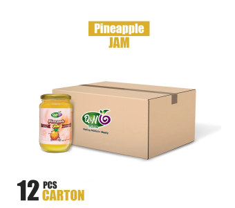Q&N FLAVORS PINEAPPLE JAM 400GM (12Pcs Carton)