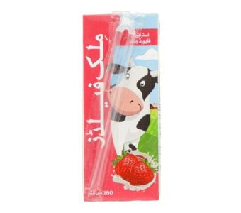 Milkfields Strawberry Flavored Milk 180Ml