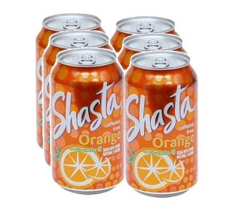 Shasta Soda 12oz Orange Can 1pcs EB