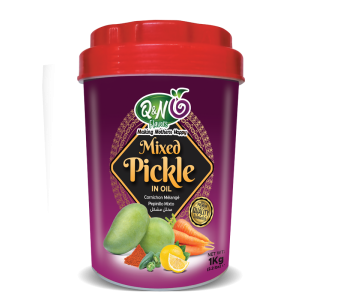 Q&N FLAVORS MIX PICKLE 1KG (مکس اچار 1 کلو گرام)