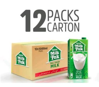 Nestle Milk Pak - 1 Litre  x12 Peices