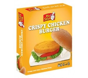 Mon Salwa Crispy chiken Burger 4 Pcs 285 Gram