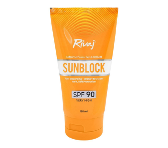 RIVAJ Sun Block SPF 90 - 120ml