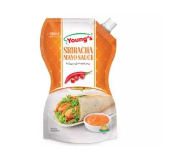 YOUNG'S Sriracha Mayo SAUCE 500ml