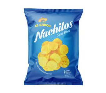 El Sabor Nacho Chips Salt 100g
