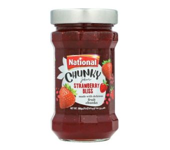 National Chunky Jam Strawbery 385G