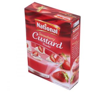 National Strawberry Custard Powder 120G