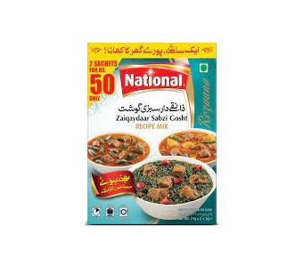 National Zaiqydar Sabzi Gosht 25Gm