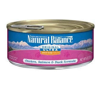 Natural Balance Chicken, Salmon & Duck Tin 85g