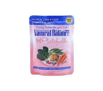 Natural Balance Salmon, Tuna & Crab Pouch 85g