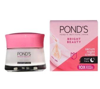 Pond's Bright Beauty Serum Night Cream, 50g
