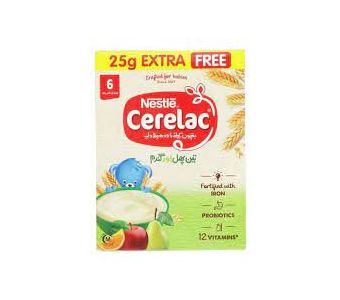 Nestle Cerelac 3Frt 200Gm 25G Extra Free