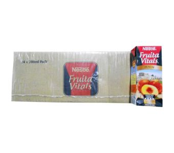NESTLE Fruita Vitals Peach 24 x200ml Pack