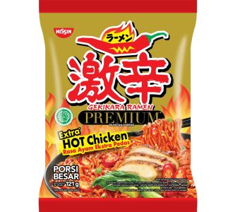 Nissin Noodles Extra Hot Chicken