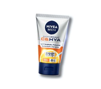 nivea men extra bright c& hya face wash 100ml