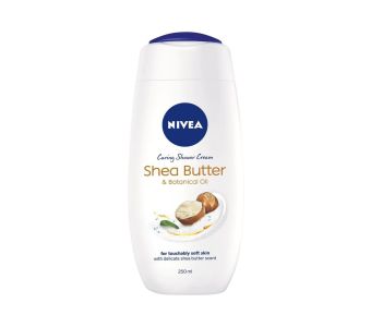 NIVEA CARING SHOWER CREAM SHEA BUTTER & BOTANICAL OIL 250ML