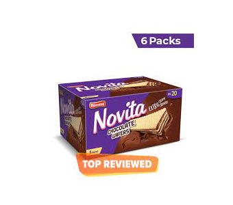 Novita Chocolate Waffers 6Packs