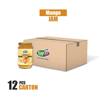 Q&N FLAVORS MANGO JAM 400GM (12Pcs Carton)
