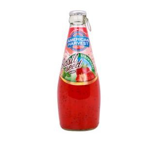 American Harvest Strawberry Basil Seed Drink 290 ml