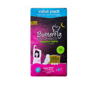 Butterfly Breathables Maxi thick Cotton 16 PEACEFUL NIGHT