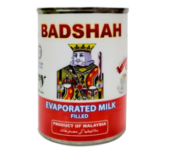 Badshah Evaporated Milk 390G