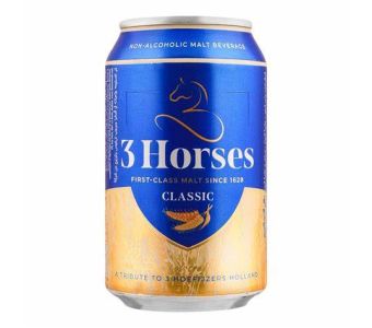 3 Horses Classic Malt 330ml